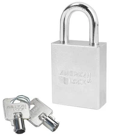 American Lock A7200ka Padlock, Keyed Alike, Standard Shackle, Rectangular Steel