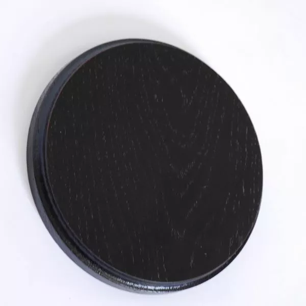 Placa de Jabalí Tablero Keiler Gewaffbrett Escudo Trofeo Redondo Oscuro Af 15 CM