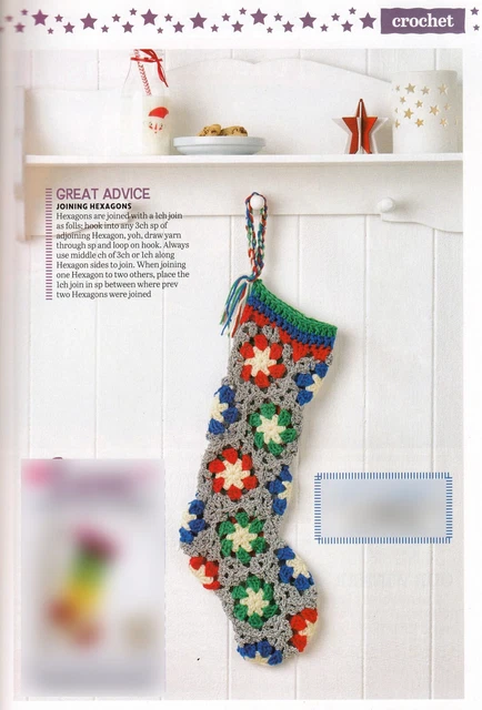 PATRÓN DE CROCHET PARA EL HOGAR DE NAVIDAD 47cmL y TEJIDO PAN DE JENGIBRE HOMBRE 14cmH LCM M11A