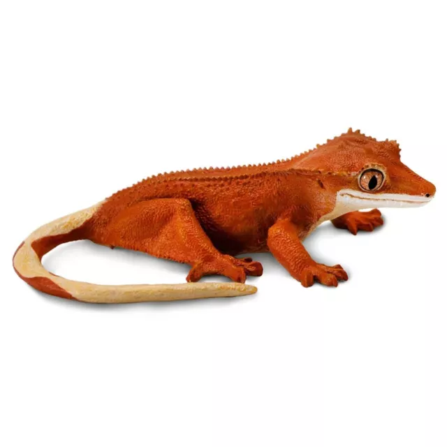 Crested Gecko Incredible Creatures Figure Safari Ltd Lizard Toy Eyelash Gecko 3