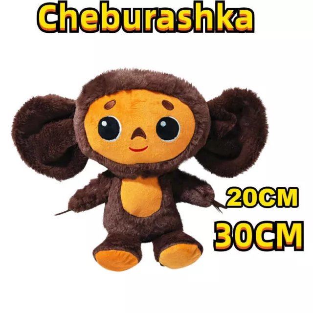 Cheburashka Plüsch Spielzeug GroßeAugen Affe PuppeKid Schlaf BeruhigenSpielzeug.