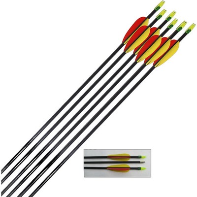 20X Outdoor Tiro Con L'arco a vite Trapassato INSERTO Freccia adattatore del connettore Shaft Set 