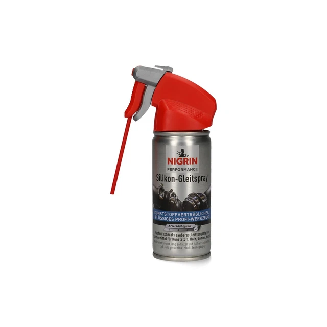 6x NIGRIN Silikon- Gleitspray 100ml