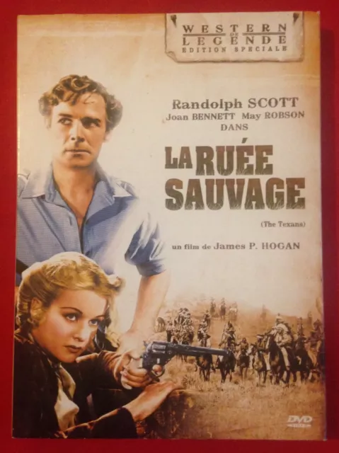 DVD - WESTERN - LA RUEE SAUVAGE - Randolph SCOTT - COMME NEUF