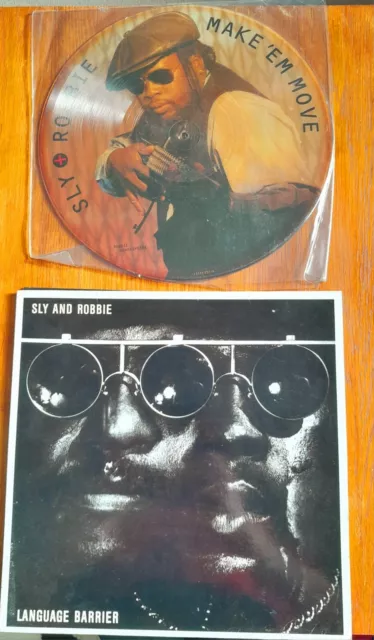 Sly And Robbie  Reggae Vinyl  Picture Disc And Language Barrier  Vinyl