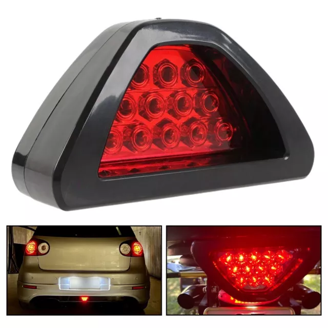 Triangle LED brake light taillight fog lights in universal application