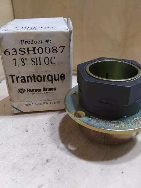 Fenner Drives 63SH0087 Trantorque 7/8" SH QC Keyless Bushing