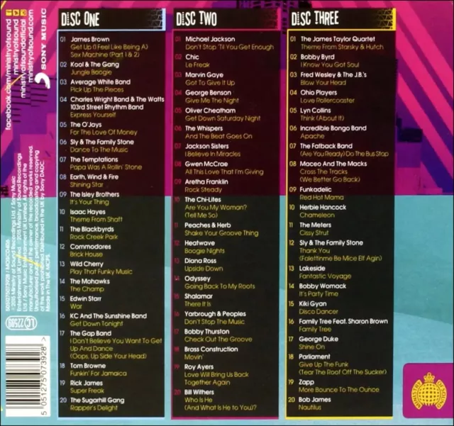 DOWNTOWN FUNK * 60 Classic SOUL Tracks * New 3-CD Boxset * All Original Hits 2