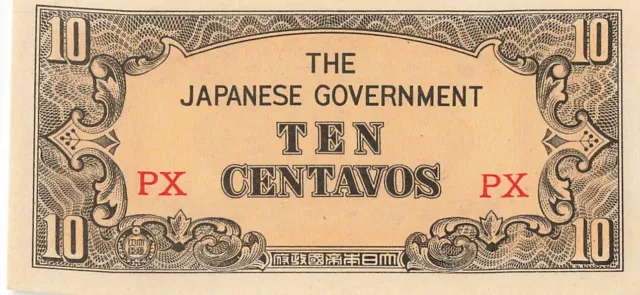 Philippines 10 Centavos 1942 UNC