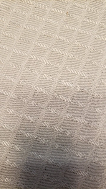 Beautiful SPOTLESS White 88" Round Tablecloth