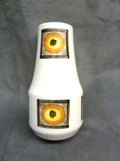 Lovely Art  Bud Vase Mid Centruy Modern  By Radford England Hand Painted Pottery