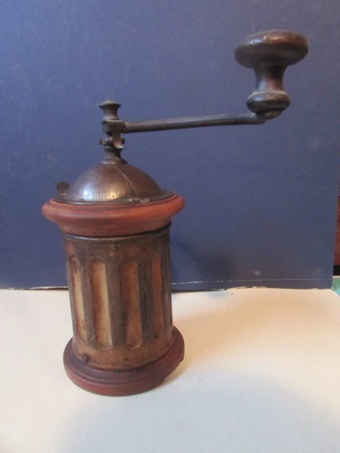Moulin à Café Peugeot Nostalgie En Bois Chocolat – 21 Cm, Broyeur Manuel Rétro Pour Café Frais - 9