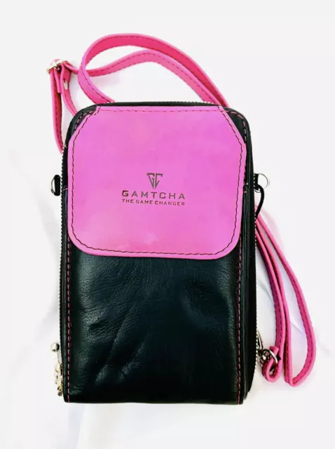 100% Leather Crossbody Cellphone Bag