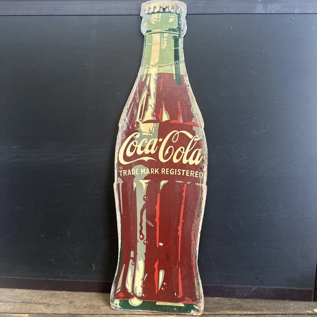 Autocollant Vintage Coca Cola – Lumière, Point Timbre, Klebstoff, Original