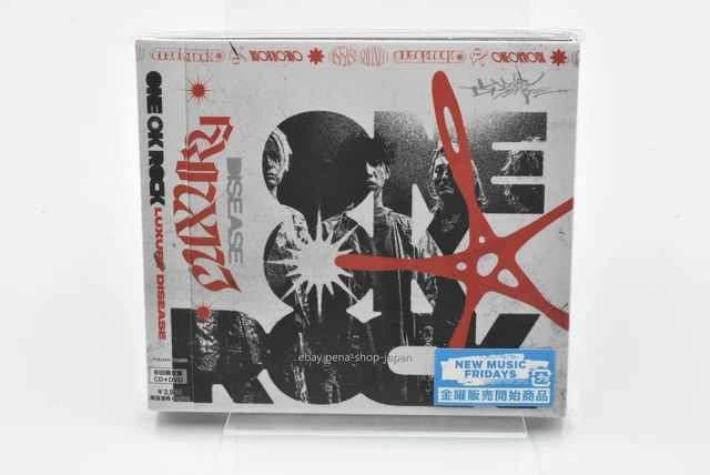 ONE OK ROCK Luxury Disease JAPAN CD+DVD First Press Limited