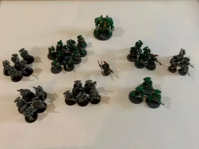 Warhammer 40K Space Marine Salamanders Army (1K Points)