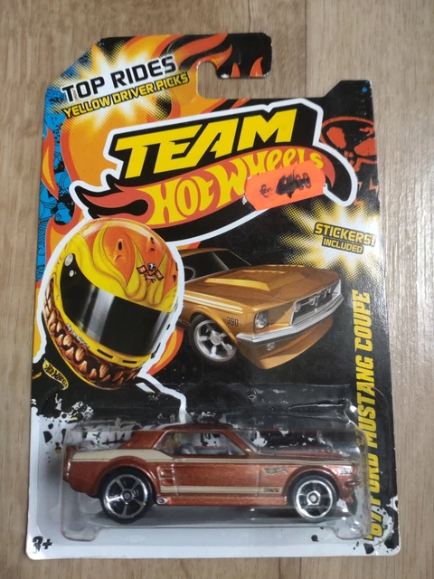 ✅HOT WHEELS / MODELLAUTO / 67 FORD MUSTANG COUPE / ( v. 2011 ) ✅