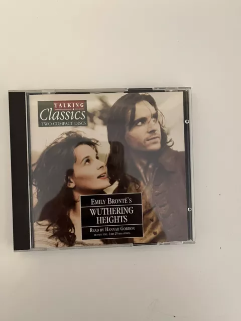EMILY  BRONTE'S - WUTHERING HEIGHTS  - 2 CD SET  AUDIO BOOK - Read by H GORDON