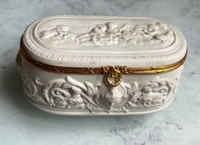 Lots De Bijoux Anciens De Limoges – Émaillés Vintage – Véritable French Antique Métal
