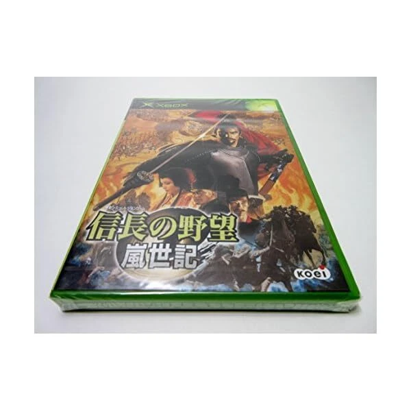 XBOX -- NOBUNAGA NO YABOU RANSEIKI -- Free Shipping with Tracking# New Japan JP