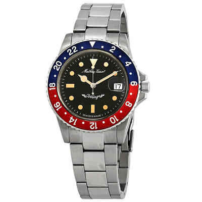 Mathey-Tissot Mathey Vintage Automatic Blue and Red Pepsi Bezel 40 mm Men's