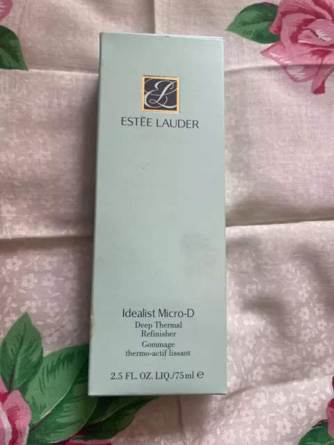 Estee Lauder Idealist Micro-D Deep Thermal Refinisher 2.5 FL OZ NOS