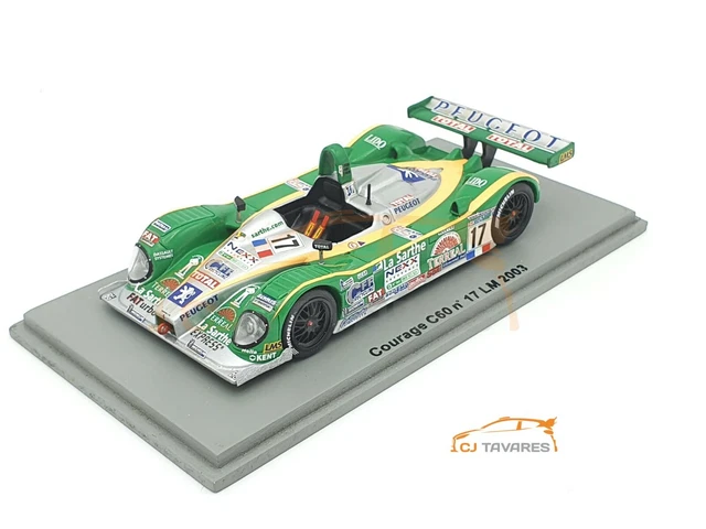 Modèle Réduit Spark Courage LC70 Le Mans 2007 - Échelle 1:43, Boîte Vitrine