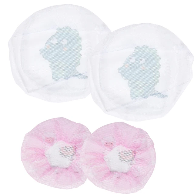 4 piezas Cubierta protectora protectora de ventilador de verano Red de malla de ventilador eléctrico Cubierta protectora bebé