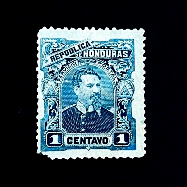 HONDURAS Stamp - 1891 President Luis Bogran 1c Mint NG