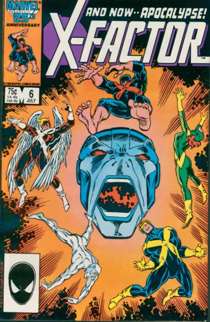 X-Factor #6 ~ Marvel Comics 1986 ~ Vf