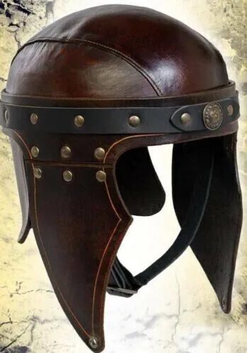 Legion Helmet - Leather Armor for LARP and Cosplay-armor