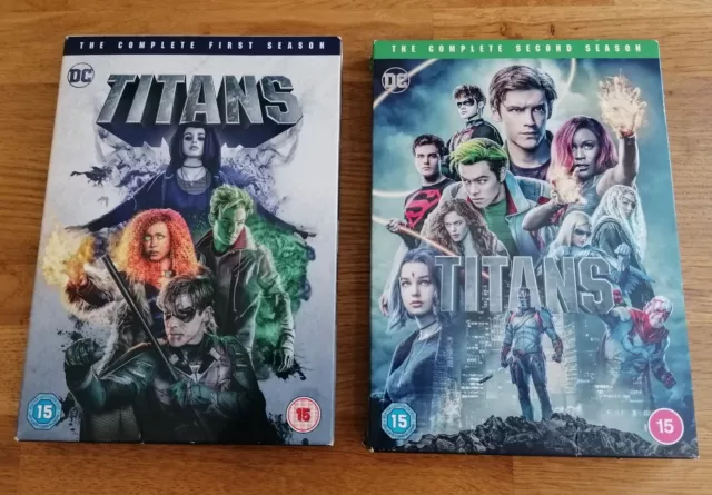 DVD - DC Titans The Complete First & Second Season Collection DVD Bundle R2