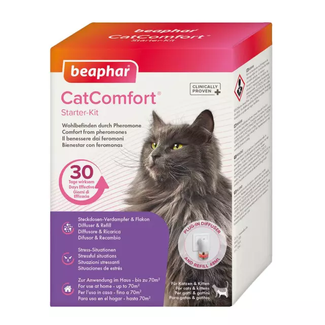 Beaphar CatComfort Kit Difusor y Recambio Gato 48ml.