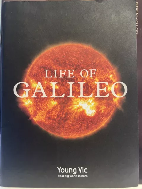 Life of Galileo Old Vic Theatre Programme