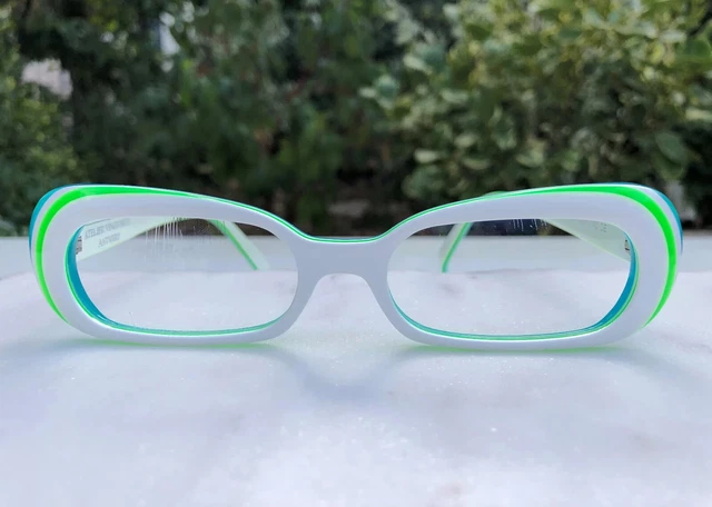 Lunettes De Vue Cat Eye Blanches - Atelier 22 - Monture Acétate - Made In Belgique