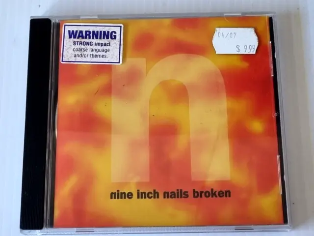 Nine Inch Nails Broken CD TRENT REZNOR INDUSTRIAL