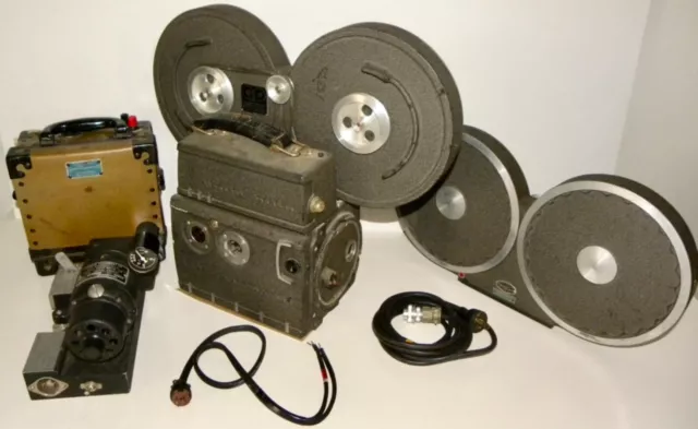 AURICON PRO 600 16mm Camera w/ (2) Magazines ~ Camera Equipment Co. (NY) ~ LOT