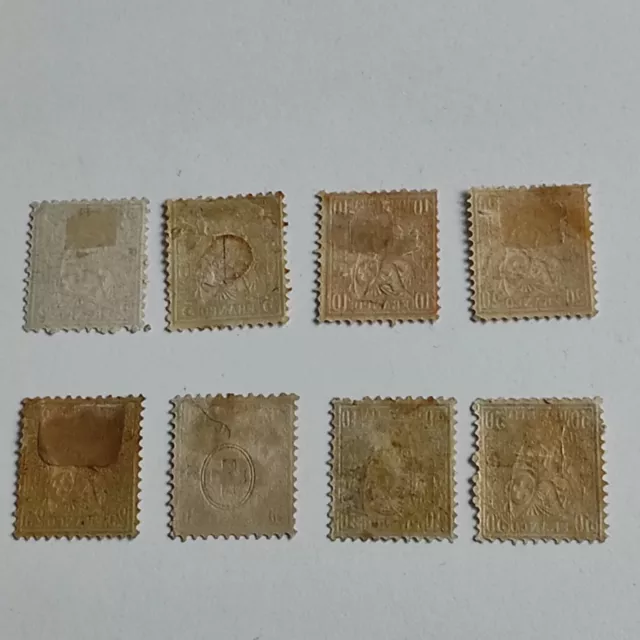 Lot timbres neufs Suisse Helvetia "assise" 1862/ 1867 2