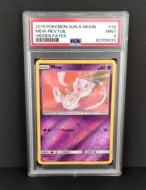 Pokemon Hidden Fates #32 Reverse Holo PSA 9