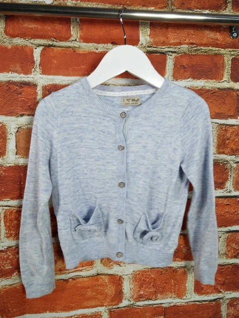 Maglione Maglione Maglione Ragazze Età 3-4 Anni Next Joules Jeans Cardigan Bambini 104Cm 3
