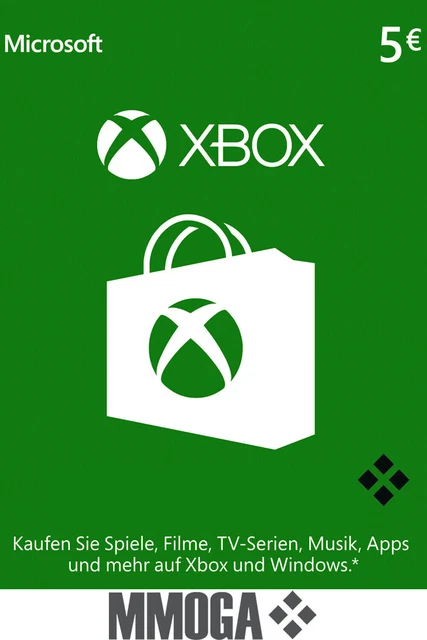 €5 Xbox Live Card Euro 5 - €5 Xbox Live Carta - codice digitale - EU