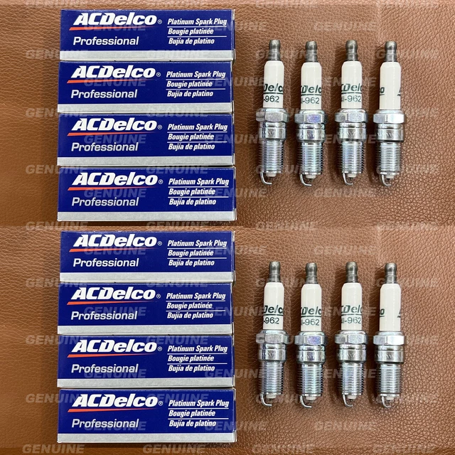 8X ACDELCO 41962 19299585 Platinum Spark Plugs for GMC Sierra Chevy