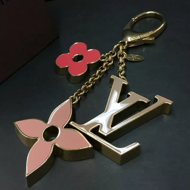 Louis Vuitton Fleur de Monogram Key Ring Bag Charm/4X1187