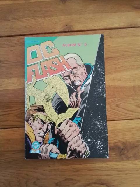 BD DC Flash album N° 5 Editions Arédit 1987 Marvel Comics Avengers