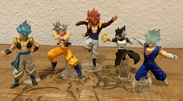 Gashapon Dragon Ball Z Sammlung - 5 Figuren - Bandai B/S-T - DBZ Set 1