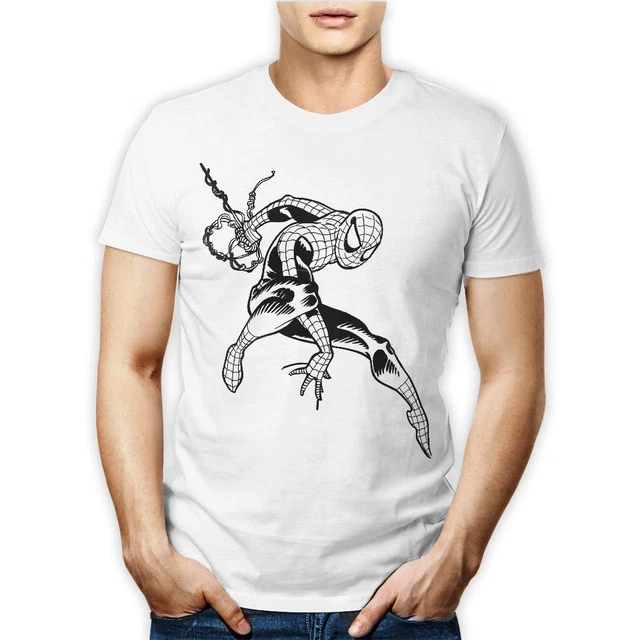 T SHIRT MAGLIETTA TSHIRT Marvel Avengers Spiderman Spider Man Uomo