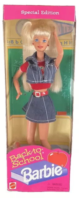 Back to School Special Edition Barbie Doll 1996 Mattel #17099 VTG