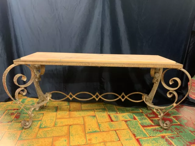 ORIGINALE TAVOLINO BASSO DA SALOTTO Attrib Architetto Colli Modernariato manifat