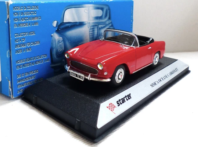 SIMCA - SIMCA OCÉANE CABRIOLET 1958 - ALTAYA 1:43