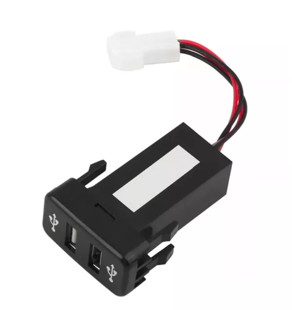 12V Tableau de Bord Double USB Port Chargeur Puissance Sortie Pour VW Golf IV 4